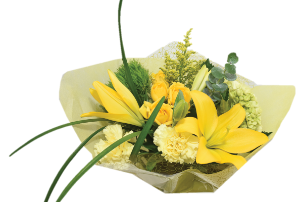 flower fashion yellow petite